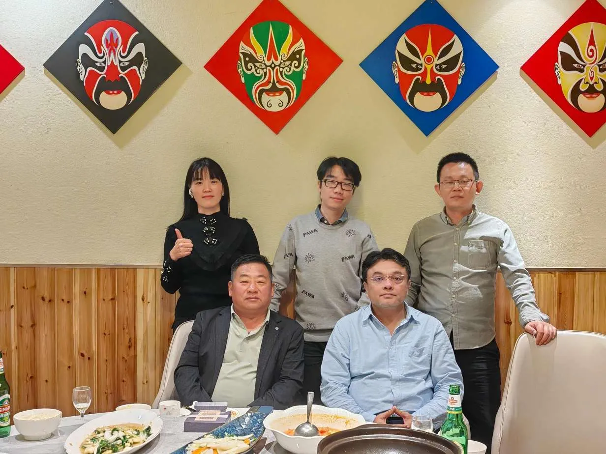 Buvo labai malonu pasveikinti mūsų partnerius iš Indijos gamykloje