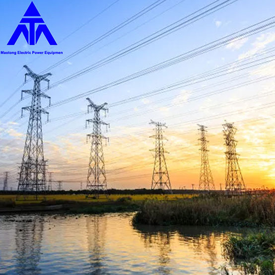 35KV 66KV elektrinis kritimo sustabdymo kampinis plieno bokštas