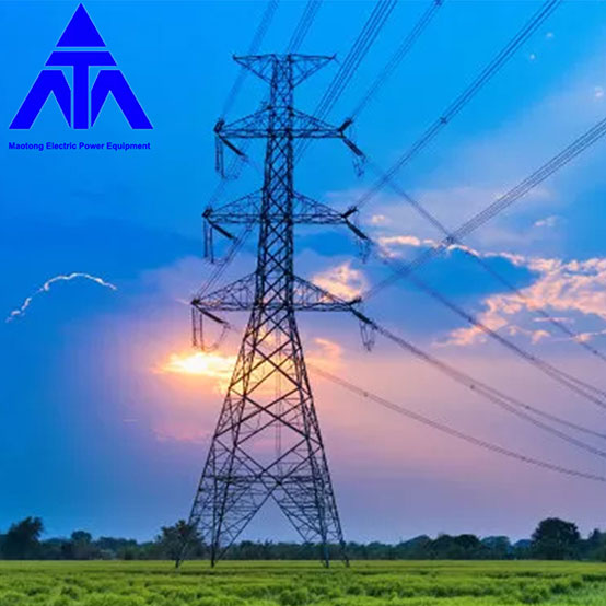 Aukštos įtampos 750 KV perdavimo elektros bokštas